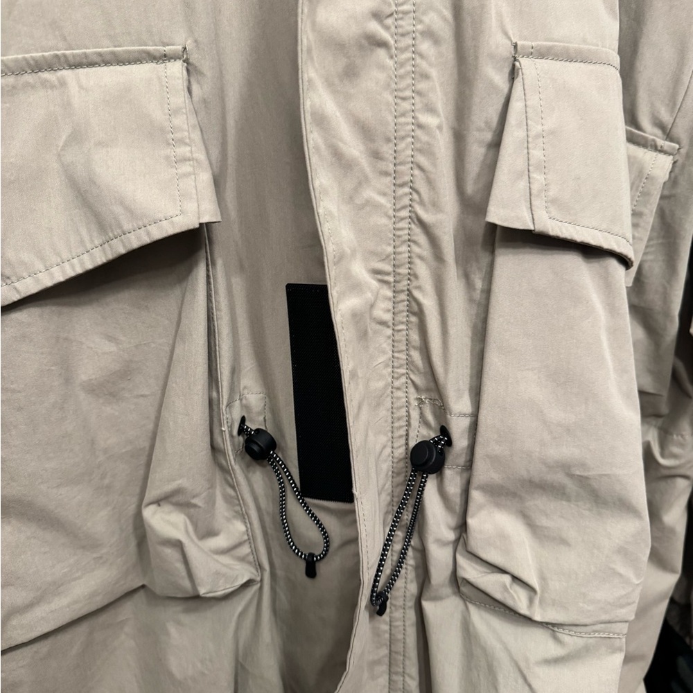 Zara Men's Sand pocket parka - Picture 5 of 7